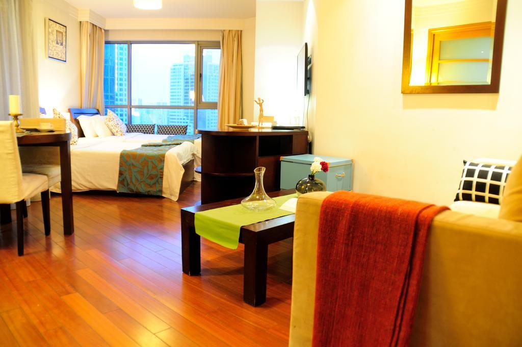 I Shangju Service Apartment Shanghai Exterior foto