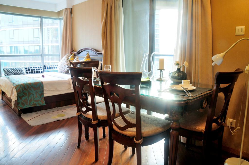 I Shangju Service Apartment Shanghai Exterior foto